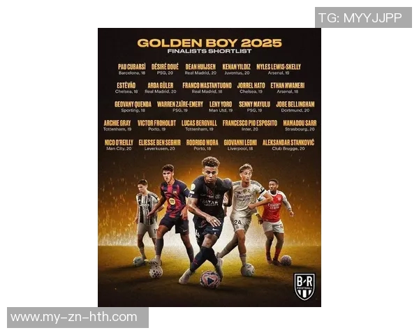 金童奖25人候选名单揭晓库巴西杜埃赫伊森斯凯利等新星引关注